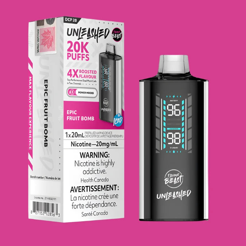 Flavour Beast Unleashed DCP 20k Disposable Vape
